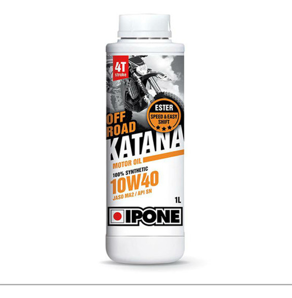 Aceite Sintético Moto Katana Off Road 10w40 Ipone 0