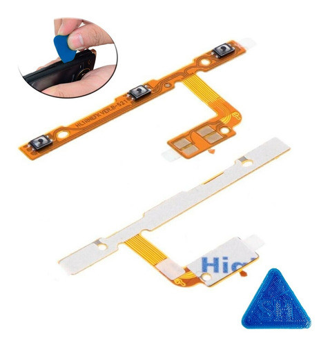 Flex Boton Power Vol. Compatible Con Huawei Mate 10 Lite 0
