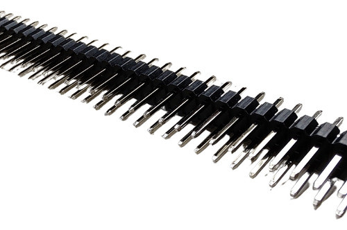 Tira De 2 X 40 Pines Recto Macho 2.54 Mm Separacion 0