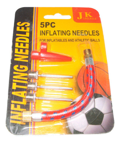 Set De Picos Para Inflar Pelotas 0