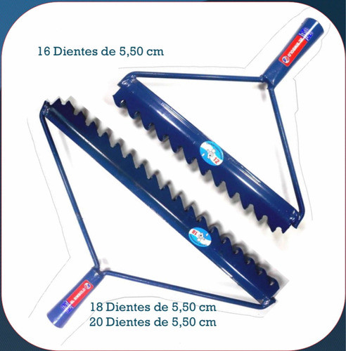 Rastrillo El Simbolo 16 Dientes 0
