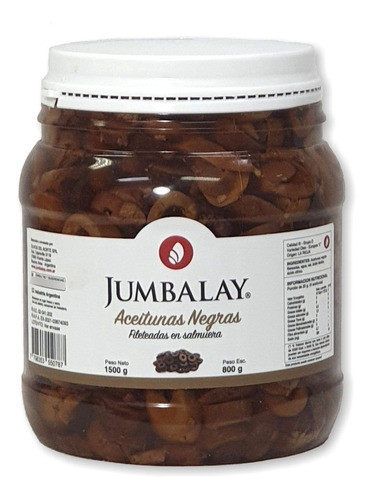 Aceitunas Negras Fileteadas - Bidón 1 Kg 0