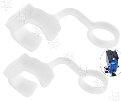 2pcs Anti Vibración Rápida Liberación Bloqueo Tapón Silicona 0