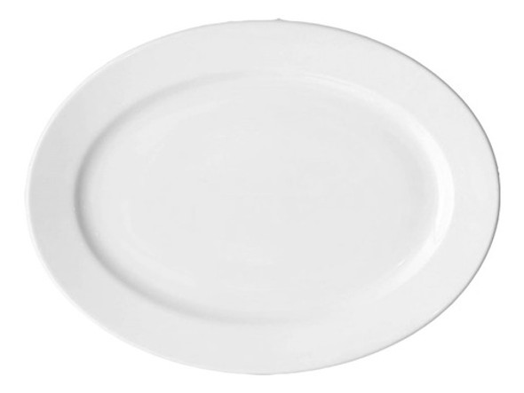 Fuente Oval Royal Volf 26 X 36 Cm - Blanco- Prestigio 0