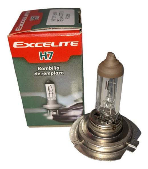 Lampara H7 Halógena Excelite Estándar 55w 12v 1