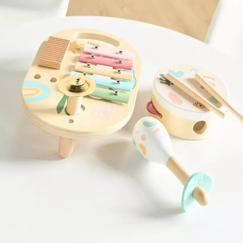 Juego De Música Iris De Madera 5 Piezas- Classic World 1