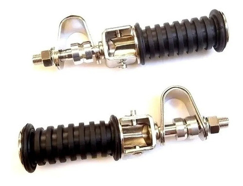 Pedalin Posapie Mataperro Moto Honda Abrazadera Rebatible 0