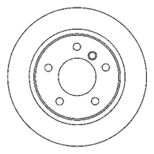 Disco Freno Tra 46 (276mm) Bmw 3 E46 325td-328i 95-00 0