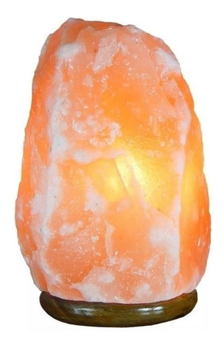 Lampara De Sal Luz Del Himalaya - 2 A 3 Kg Con Dimer Mf Shop 0