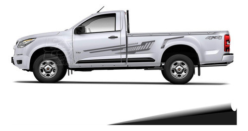 Calco Chevrolet S10 Srx Cabina Simple 2013/20 Con 4x4 0