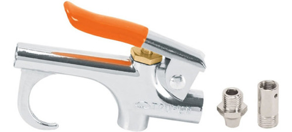 Mini Pistola Metálica Sopletear 1/4 Truper Piso-1 Mf Shop 0
