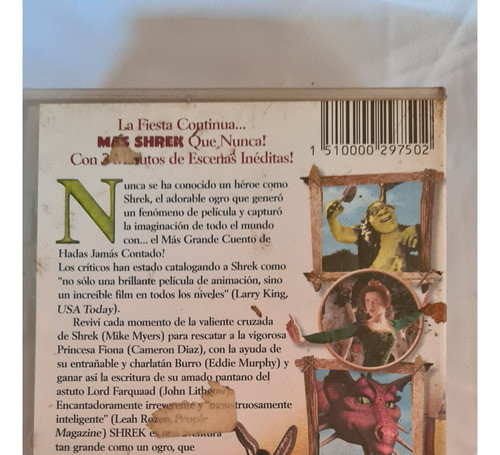 Vhs Shrek 1 1