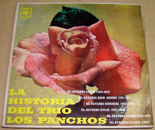 Trio Los Panchos La Historia Vinilo Triple Argentino / Kktus 0