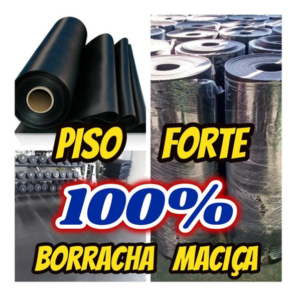 Tapete Borracha 4mm Para Academia Anti Ruido De 1.00x60cm 1