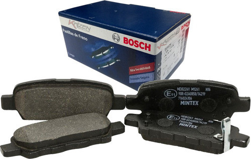 Pastillas Freno Traseras Bosch Nissan Tiida 0