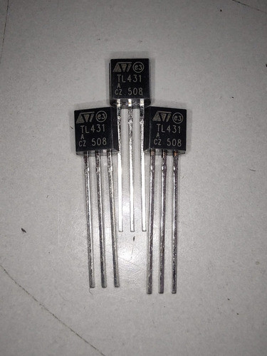 50x Ci Tl431acz Marca St To92 = Tl431 Fan431 Ka431 Lm431 1