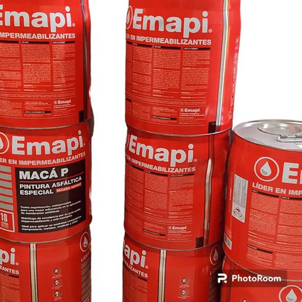 Pintura Asfaltica Especial Emapi 18lts / Secado Rapido 1
