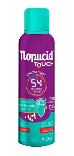 Nopucid Touch Locion Elimina Piojos Liendres En 54 Segundos 0