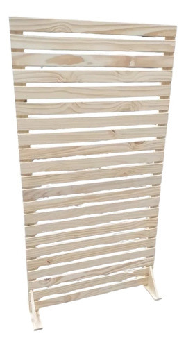 Biombo Separador Deck Panel Candy Bar, Pino 1,00x1,80 0