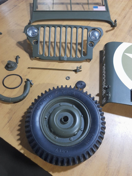 Lote De Partes Fascículos Jeep Willys. Lo De La Foto 1