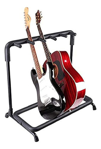 Soporte Para Múltiples Guitarras, Colgadores Plegables De 5 0