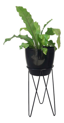 Porta Macetas Macetero Nordico En Hierro 40cm De Alto 0