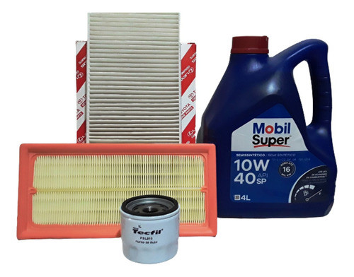 Kit 3 Filtros + Aceite 10w40 Toyota Etios 1.5 Año 2016/2021 0