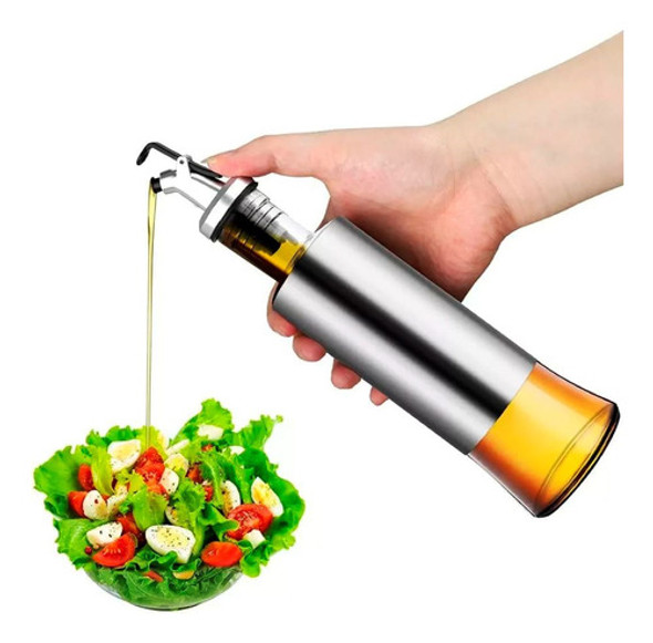 Botella Con Dispensador Aceite Vinagre Aceitero 0