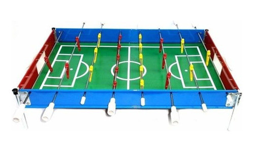 Metegol De Mesa Futbol Chapa En Caja Metalico 0