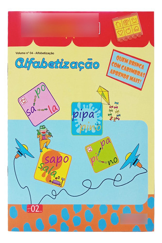 Livro Jogo Mini Criativo Luk Volume 4 Alfabetização 0