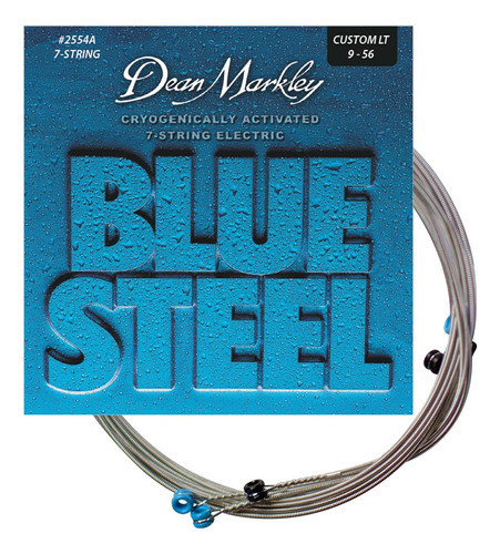 7 Cuerdas Para Guitarra Eléctrica Blue Steel 0
