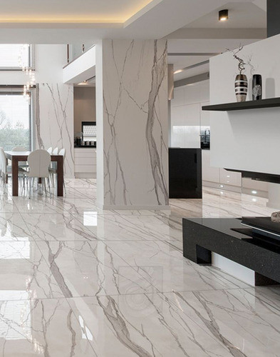 Porcelanato 45x90 Mh Statuario Rectificado Ilva 2da 1