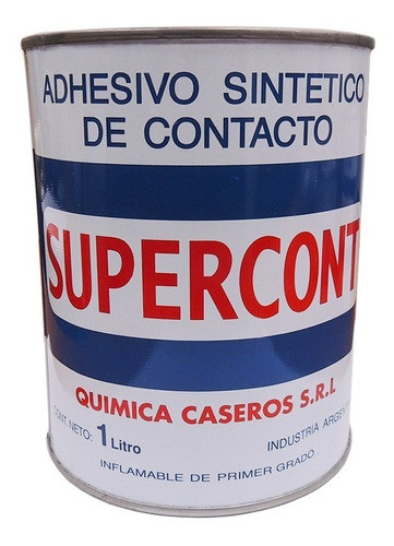 Adhesivo De Contacto 1 Lt Supercont 0