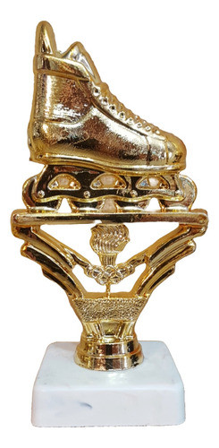Trofeo Plástico Patin Roller 12cm Souvenir 0