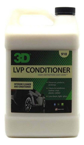 3d Lvp Conditioner Limpiador Acondicionador De Cuero 5 Lts. 0