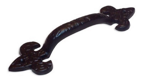 Tirador Flor De Lys  Hierro Colonial 180mm Ab Brass 0