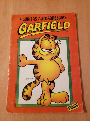Álbum Figuritas Garfield Ultra Figus 163 Figus Pegadas 1989 0