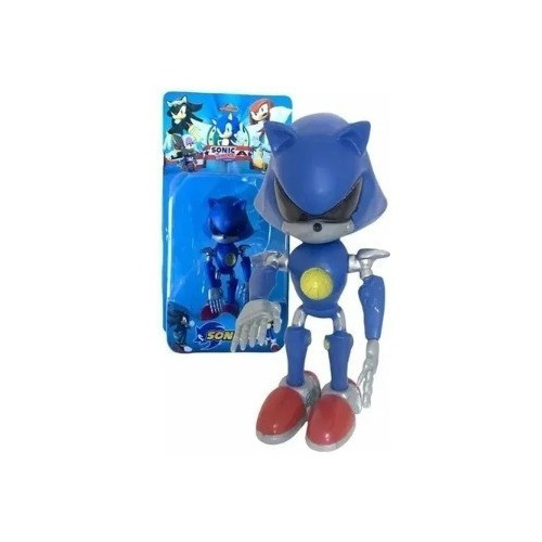 Muñeco Metal Sonic Articulado X1 Personaje Sonic En Blister 0