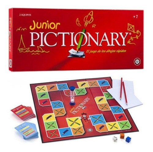 Pictionary Junior Mattel Juego De Los Dibujos Rapidos Ruibal 0