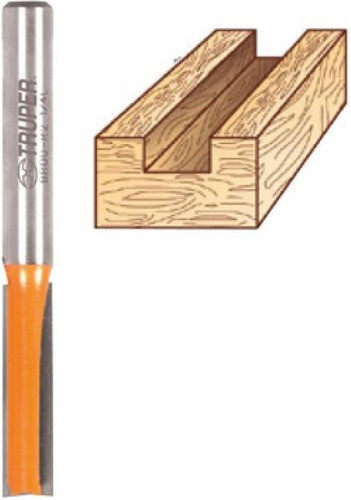 Router Recta 2 Filos 1/4  Truper Brou-r2-1/4m 0