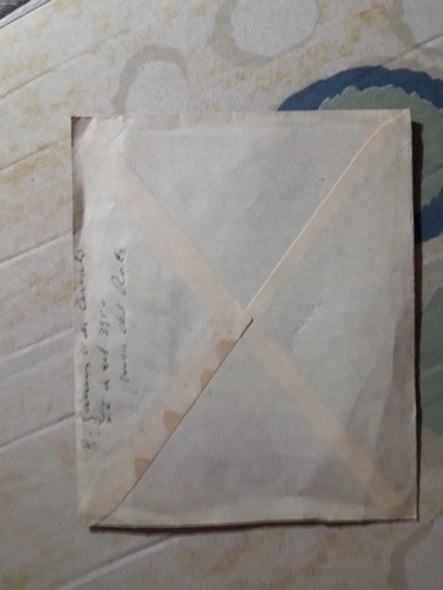 Sobre Con 2 Estampillas De 10 $san Martin Argentina Abierto 1