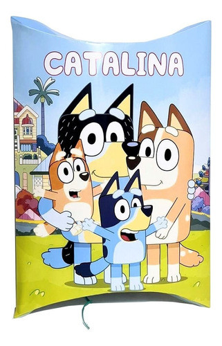 Piñata Personalizada Familia Bluey 0