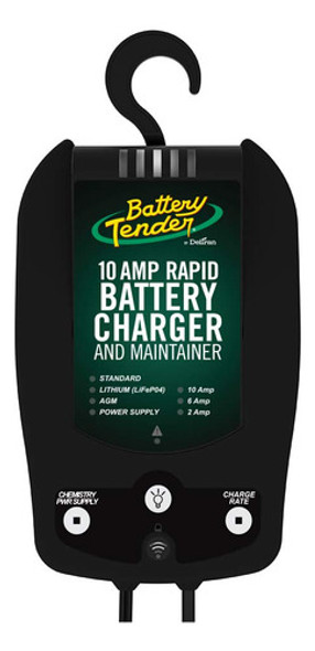 Battery Tender Cargador De Bateria De Coche Rapido De 10 Amp 0