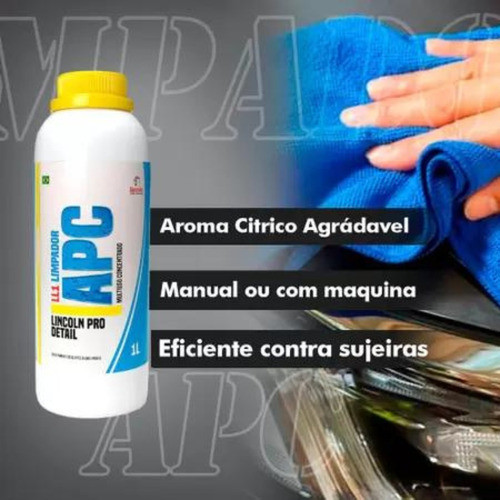 Apc Limpador Multiuso Concentrado 3,6l -  Ll1 - Lincoln 1