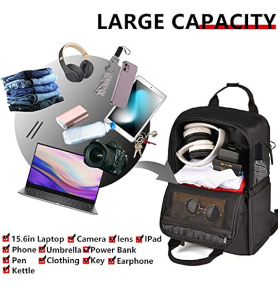 Cwatcun Mochila Para Cámara Compatible Con Laptop 1