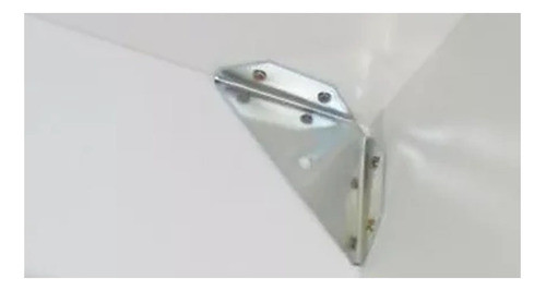 Esquinero Sc Metalúrgica Angulo Triple 76x76mm X12uni. 1