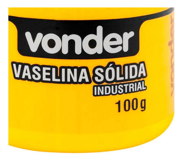 Vaselina Solida Industrial 100g Vonder 1