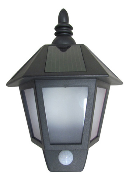 Farol Solar Led De Pared - Lampara Luz Foco 0