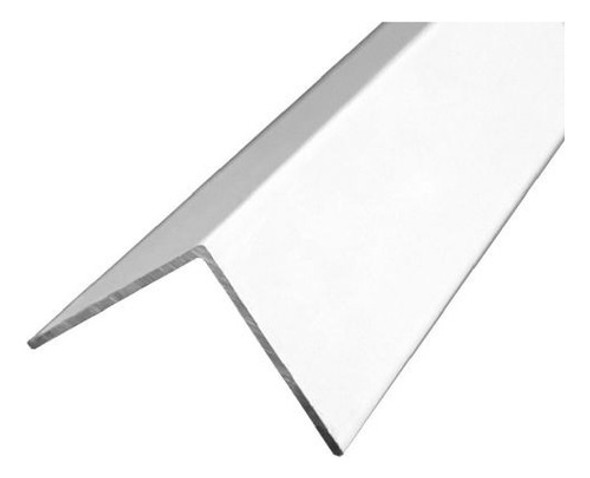 Perfil De Aluminio Angulo 10x10mm Blanco - Largo X 6 Metros 0 Perfil De Aluminio Angulo 10x10mm Blanco - Largo X 6 Metros 0