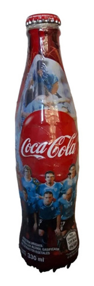 Coca Cola Botella Copa America Argentina 2011,llena,330ml. 0